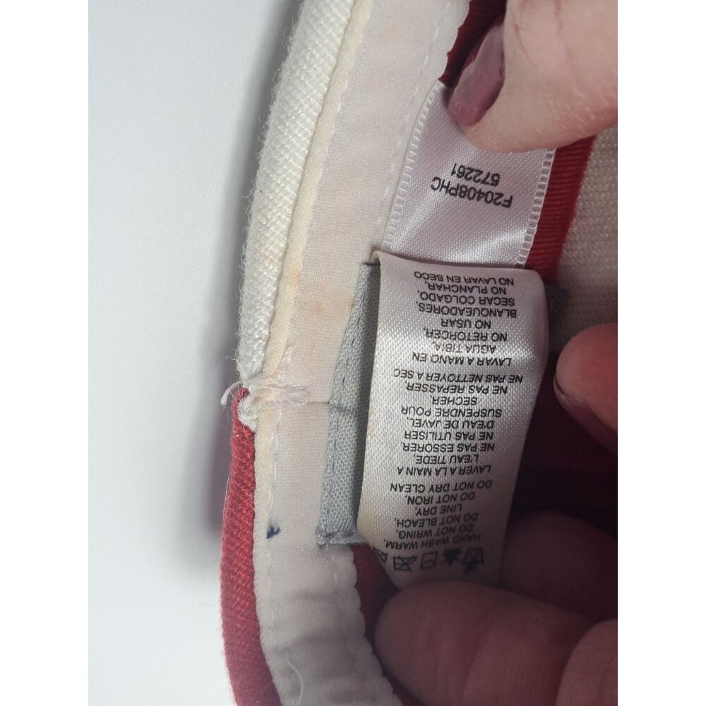 Vintage Nike 6-Panel Flex Fit Hat Red White Blue Swoosh Logo Just Do It Collect - Picture 8 of 10